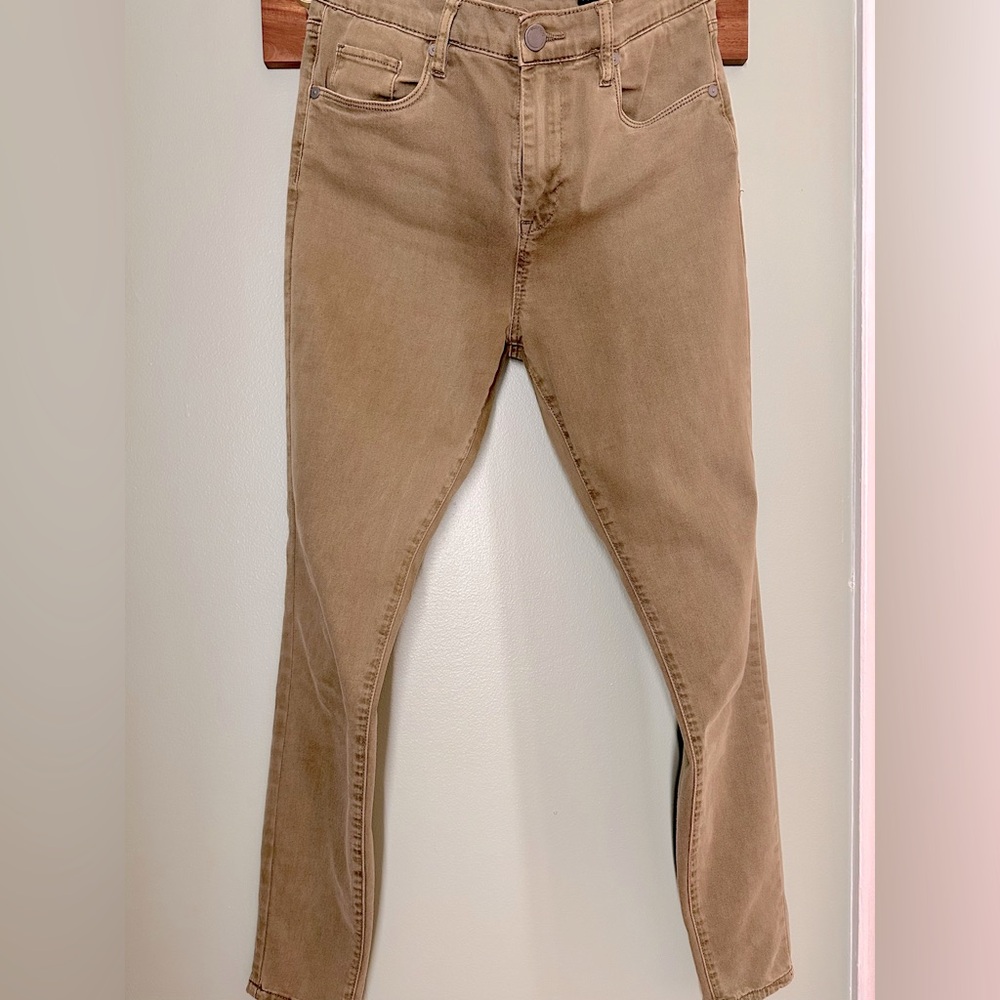 Blank NYC The Great Jones High Rise skinny. Faded olive green. Size 28.